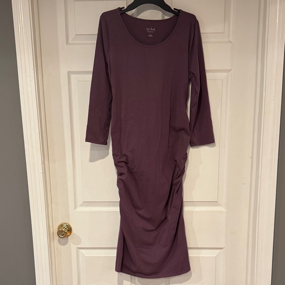 Violet Maternity Bodycon Dress